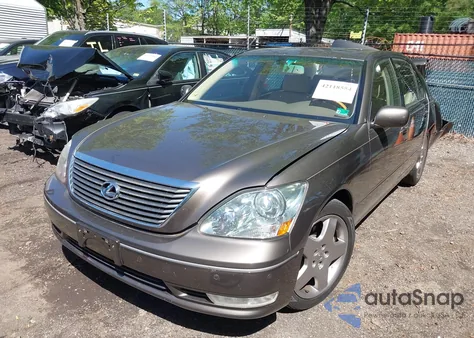 2006 Lexus Ls 430 from USA, damaged, VIN JTHBN36F465034427